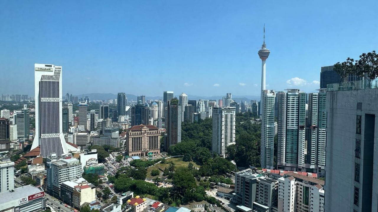 Skyline View In Bukit Bintang The Robertson 42F Apartment Kuala Lumpur Luaran gambar