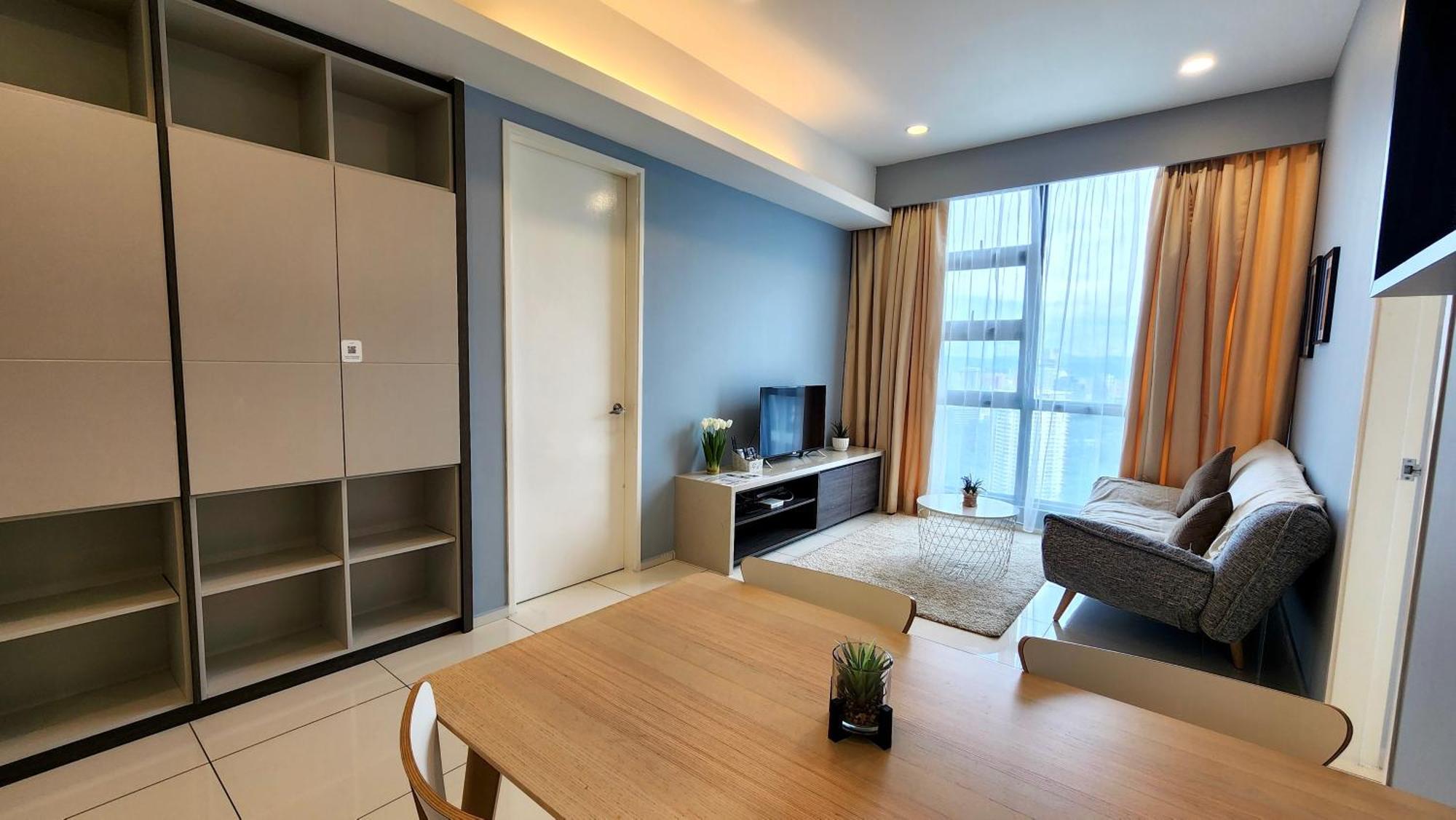 Skyline View In Bukit Bintang The Robertson 42F Apartment Kuala Lumpur Luaran gambar